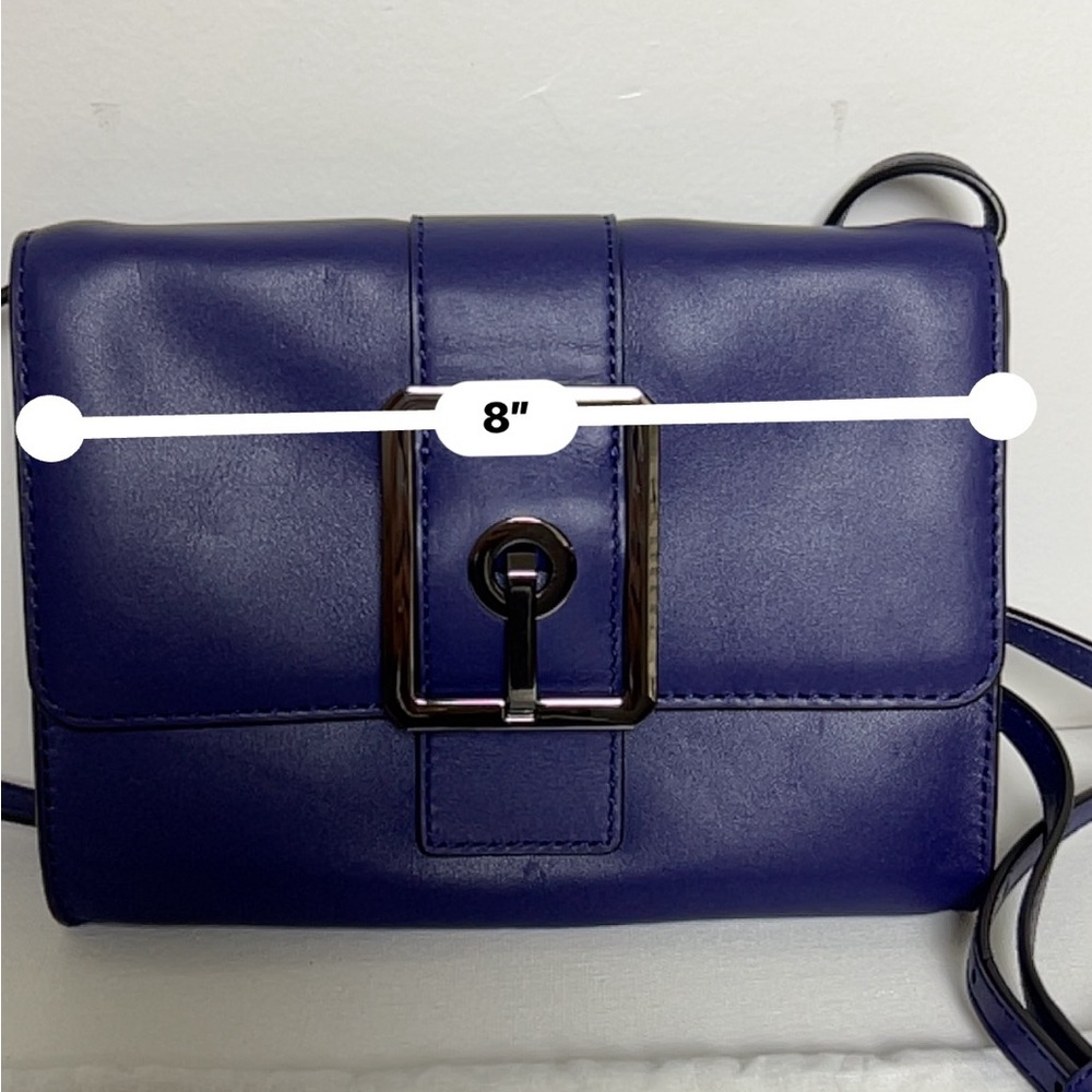 Rebecca Minkoff Navy/Purple Leather Crossbody - Picture 12 of 13
